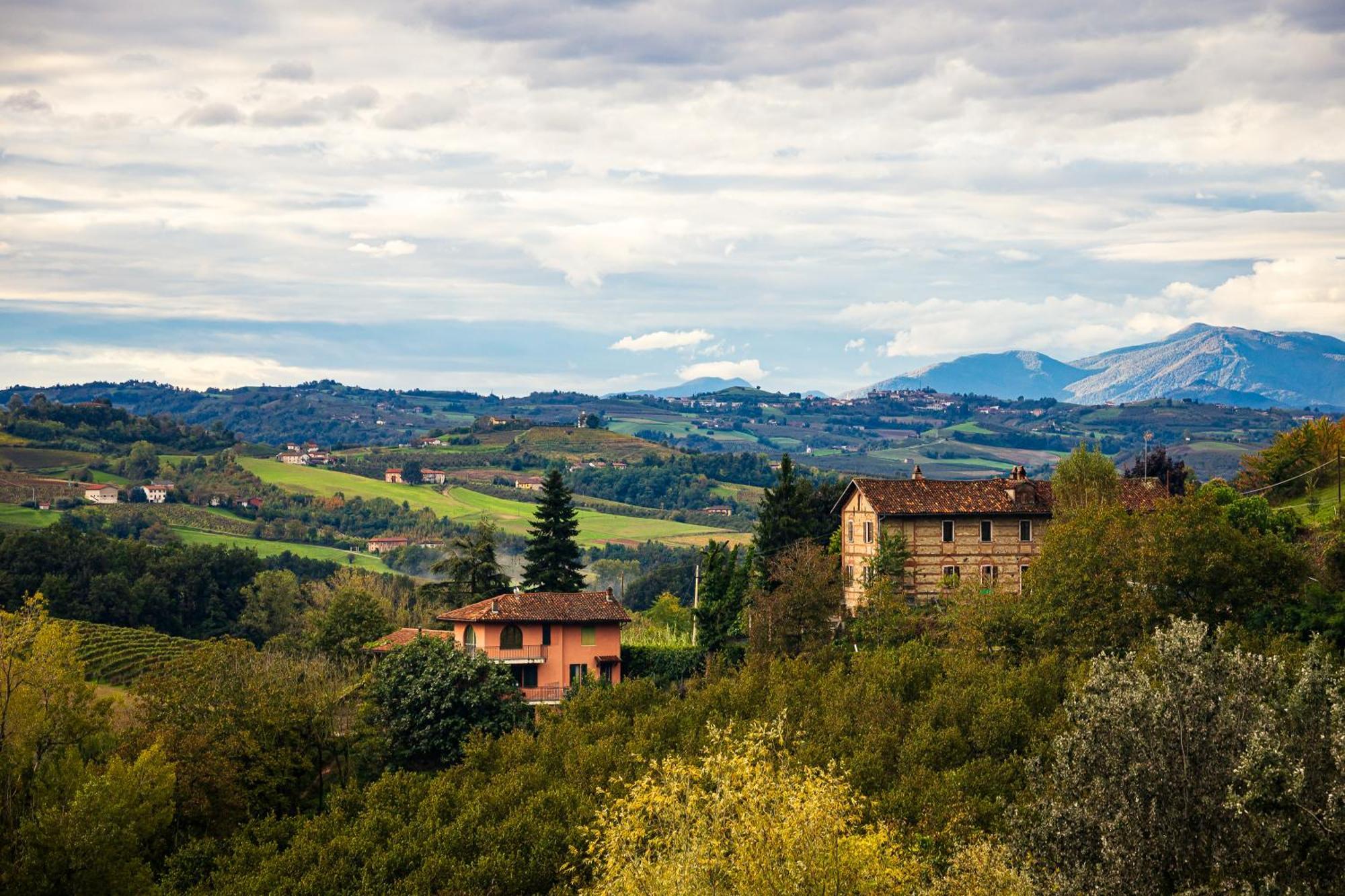 Charming Barolo Wine Loft Hotell Monforte dʼAlba Eksteriør bilde